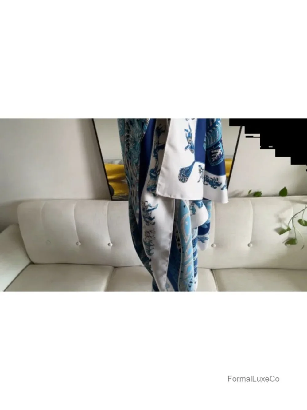 Oversized XL Silk-Feel Fashion Scarf - 50